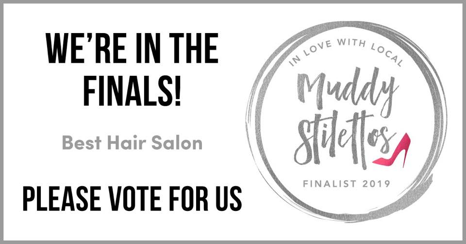 Muddy Stilettos finalists 2019 vote Johnson Blythe Hairdressing Hertford
