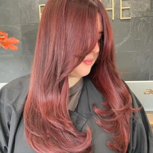 Red Hair at Johnson Blythe Hairdressers in Hertford
