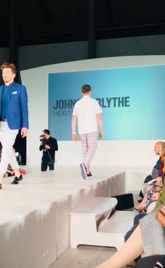 Johnson Blythe On the catwalk