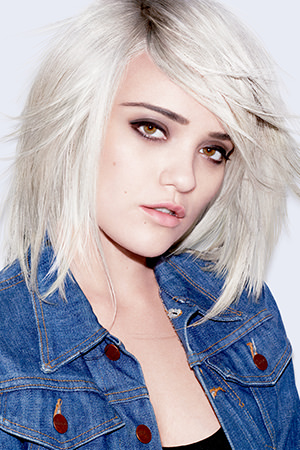 Platinum Blonde & Silver Grey Hair Colour