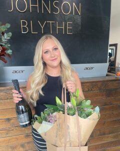 Senior Hairstylist Lucy Johnson Blythe Hertford Hairdressers