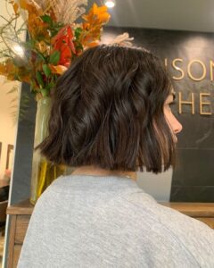 Choppy Bob at Johnson Blythe Salon Hertford