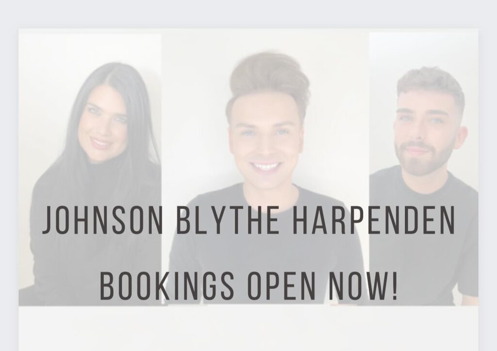 Johnson Blythe new hair salon Harpenden