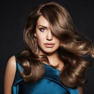 Blow Dry Hairstyle Glam