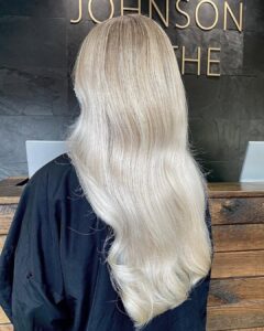 Hairdressers Hertford Harpenden Johnson Blythe Platinum Blonde
