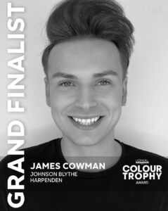 James Cowman Harpenden Hairdressers L'Oreal Colour Trophy Grand Finalist 2025