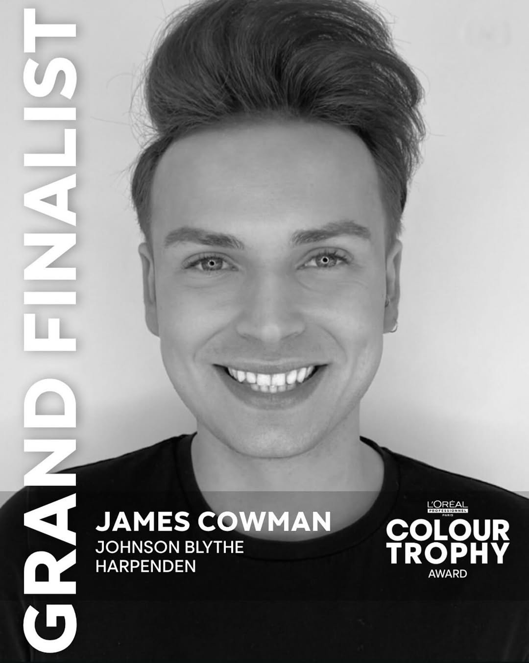 Congratulations James