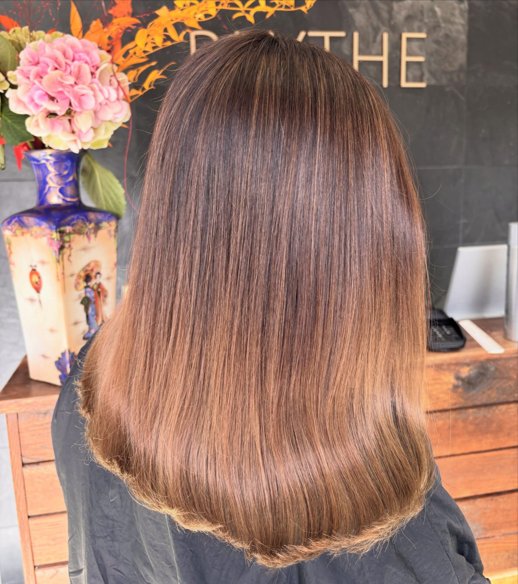 Brunette Balayage for autumn Johnson Blythe Hairdressing Hertford Harpenden Brunette Balayage for autumn Johnson Blythe Hairdressing Hertford Harpenden