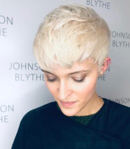 Power pixie haircut Hertford hair salon