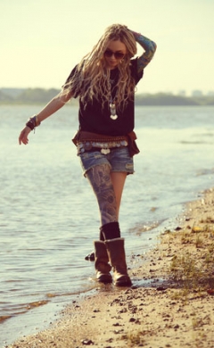 Bohemian Hair Trends at Johnson Blythe Hair Salon in Hertford