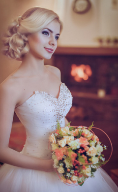 Wedding Hairstyle at Johnson Blythe Hair Salon in Hertford