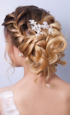 Wedding Hairstyle at Johnson Blythe Hair Salon in Hertford